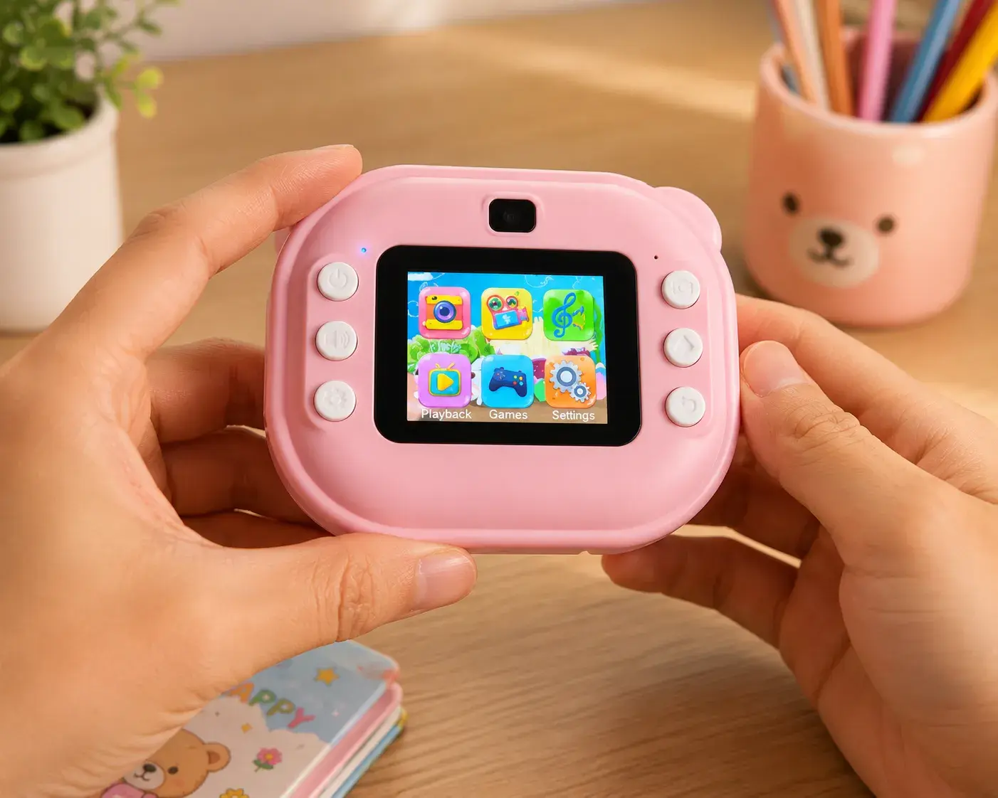 Pink Toy Digital Camera for Kids